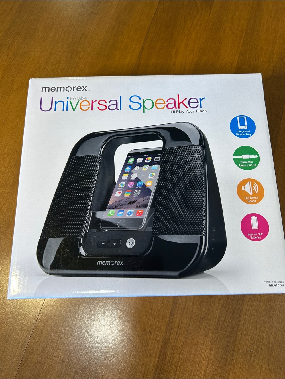Memorex Portable Universal Speaker - Black